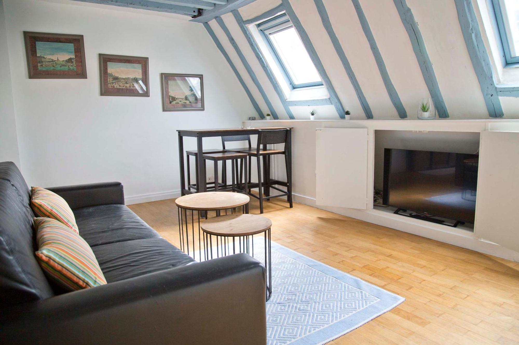 Appartement Tour Eiffel View, Floor Marais Vosges