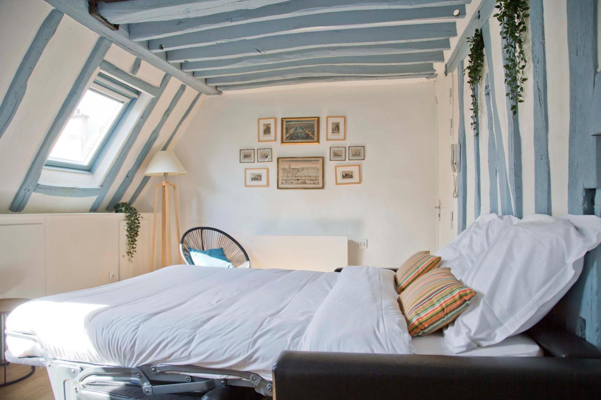Appartement Tour Eiffel View, Floor Marais Vosges *