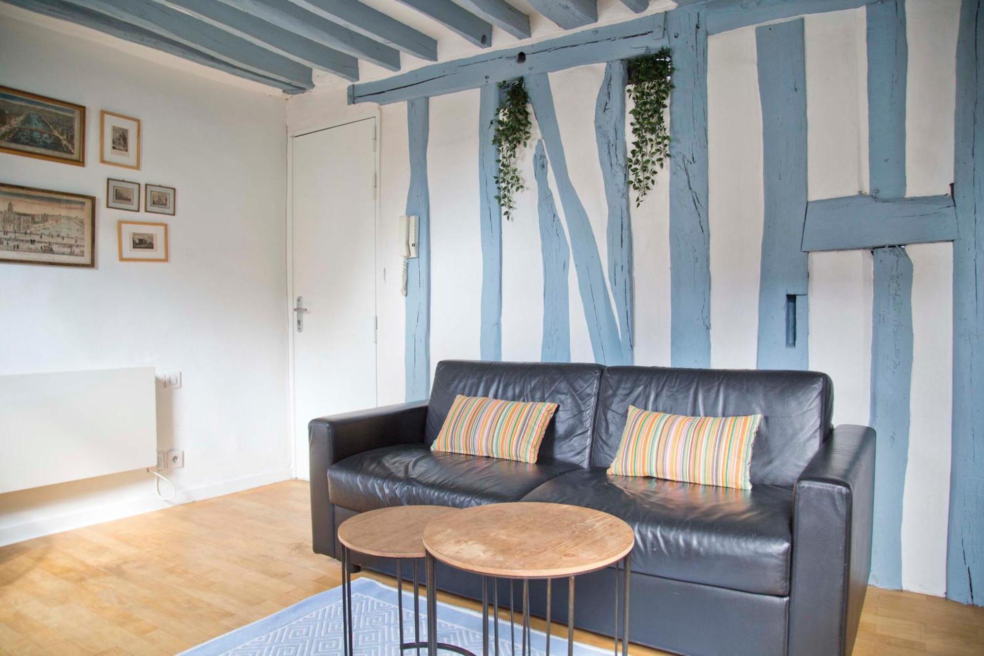 Appartement Tour Eiffel View, Floor Marais Vosges *